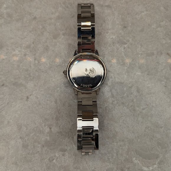 Ladies Fossil Jesse Three-Hand Stainless Steel Watch - Picture 4 of 7